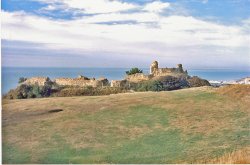 Hastings Castle, Hastings, East Sussex Wallpaper