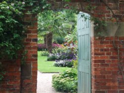 The Walled Garden at Calke Abbey, Ticknall, Derbyshire Wallpaper