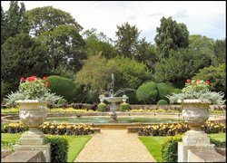 The Italian Garden, Belton House, Lincolnshire Wallpaper