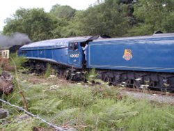 Sir Nigel Gresley on the North Yorkshire Moors Railway Wallpaper