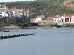 Staithes in North Yorkshire Wallpaper