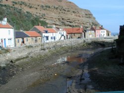 Staithes in North Yorkshire Wallpaper