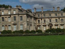 Side and rear view of Normanby Hall, Lincolnshire Wallpaper