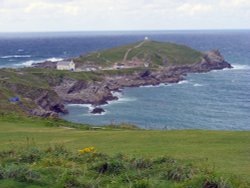 Newquay Headland, Cornwall Wallpaper