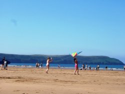 Woolacombe beach, Devon Wallpaper