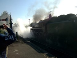 Alresford Steam Railway train station Wallpaper