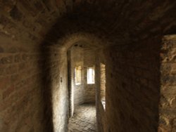 Inside the Gate House, Thornton Abbey, Thornton, Lincolnshire Wallpaper