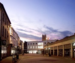 Doncaster Market Place, South Yorkshire Wallpaper