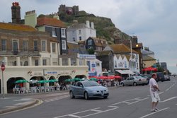 Hastings - Cliff Train Wallpaper