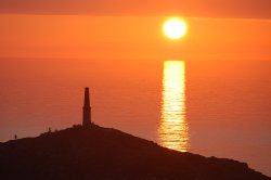 Sunset at Cape Cornwall September 2007