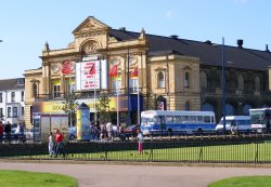 Hollywood Cinema and Bowling Greens in Great Yarmouth, Norfolk Wallpaper