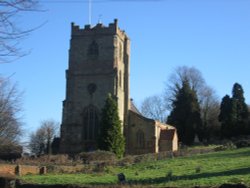 Church in Brinklow, Warwickshire Wallpaper