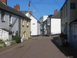 In the Village, Combe Martin, Devon Wallpaper