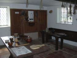 Medieval Cottage, Iceni Village & Museum, Norfolk Wallpaper