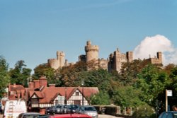 View of Arundel Castle, West Sussex Wallpaper