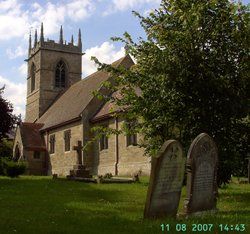 St Helens Church, Willingham by Stow, Lincolnshire Wallpaper