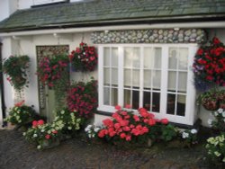 Grand View, Clovelly, Devon Wallpaper