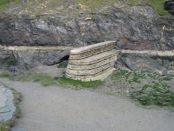 Part of Boscastle Harbour, Cornwall Wallpaper