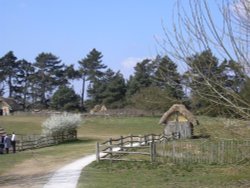 West Stow Anglo-Saxon village, Suffolk Wallpaper