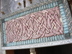 Village Hall lintel, West Stow Country Park, West Stow, Suffolk