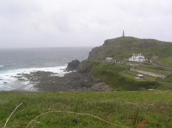 Cape Cornwall, a wild and windy headland in the far west of Cornwall Wallpaper