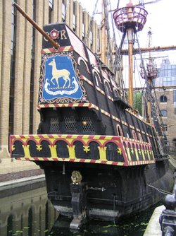 Golden Hind replica, City of London