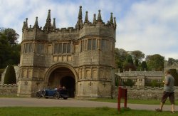 Gatehouse at Lanhydrock Wallpaper