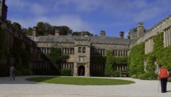 Courtyard  - Lanhydrock Wallpaper