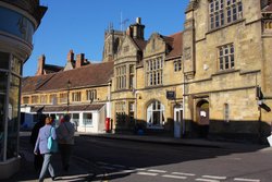 Sherborne High Street, Dorset Wallpaper