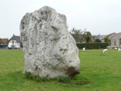 A Stone at Avebury Wallpaper