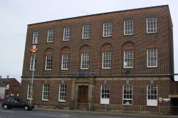 Post Office at Gainsborough, Lincolnshire Wallpaper