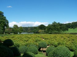 Garden at Longleat, Warminster, Wiltshire Wallpaper