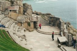 Minack Theatre in Cornwall Wallpaper