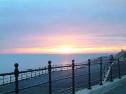 Hartlepool Promenade early morning, County Durham Wallpaper