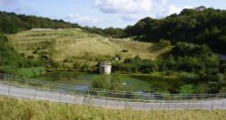 Quarry, The Eden Project, Bodelva, Cornwall Wallpaper