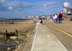 Hunstanton Seafront, Norfolk Wallpaper