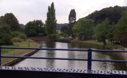 Canal, Sprotbrough, South Yorkshire Wallpaper