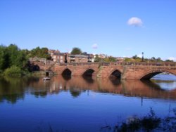 Old Dee Bridge, Chester, Cheshire Wallpaper