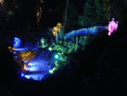 Enchanted Garden the Fern Dell at Brodsworth Hall, Brodsworth, South Yorkshire Wallpaper