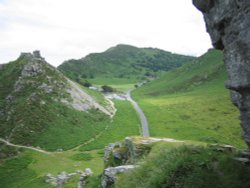 The Valley of the Rocks, Lynton, Devon. Wallpaper