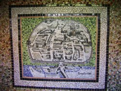 Fine Exeter mosaic Wallpaper