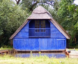 Boathouse at Hickling Broad, Norfolk Wallpaper