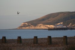 Beachy Head in the morning, East Sussex Wallpaper