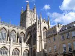 Bath Abbey, Somerset Wallpaper