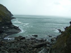 Tintagel in Cornwall Wallpaper