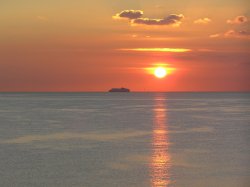 Sunset at Birling Gap, East Sussex Wallpaper