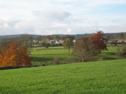 Autumn, Great Longstone, Derbyshire Wallpaper