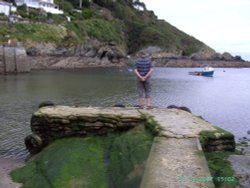 The Harbour, Polperro Wallpaper