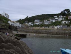 Polperro Harbour Wallpaper