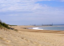 The beach at Sea Palling, Norfolk Wallpaper